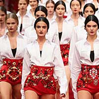 Dolce & Gabbana представили цвет сезона весна-лето 2015 (30 фото)