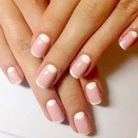 Французький манікюр на короткі нігті: 7 трендів літа 2017